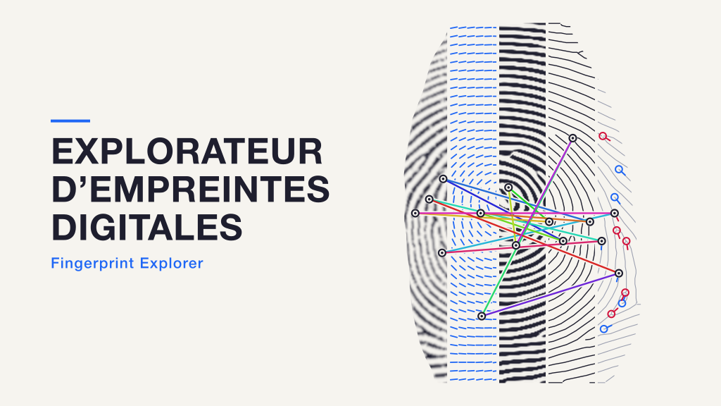 Illustration du démonstrateur Fingerprint explorer
