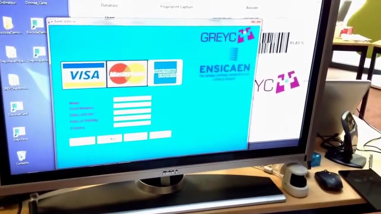 Laboratoire GREYC de Caen au Forum de l'Innovation 2014